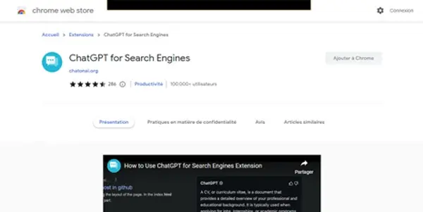 ChatGPT For Search Engine