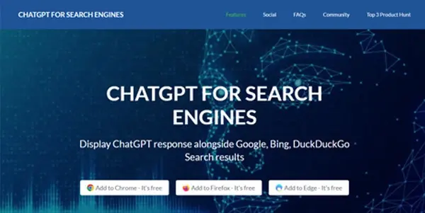 ChatGPT For Search Engines
