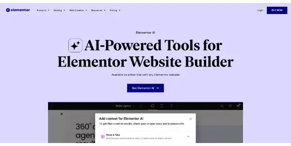 Elementor AI
