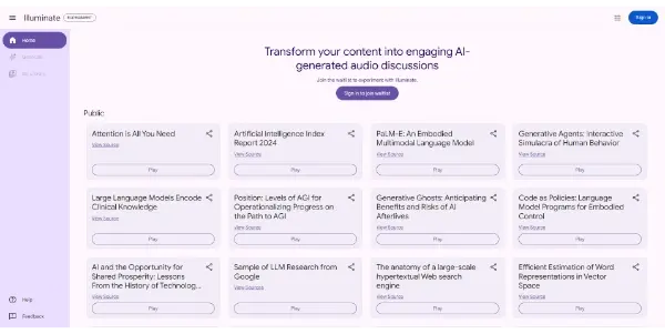 Illuminate by Google