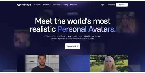 Personal Avatars Synthesia