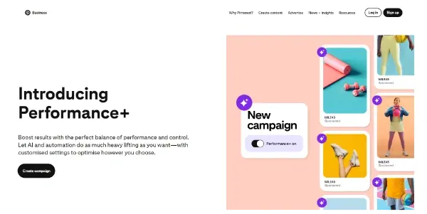 Pinterest Performance+