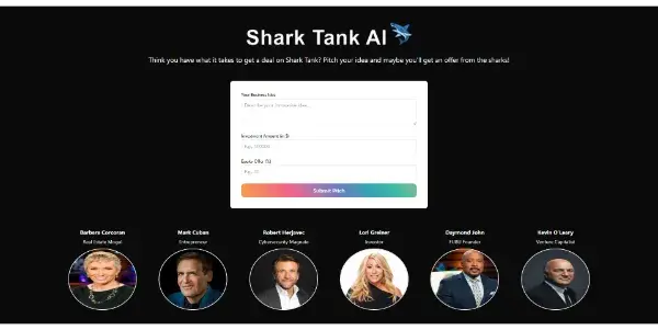 SharkTank AI