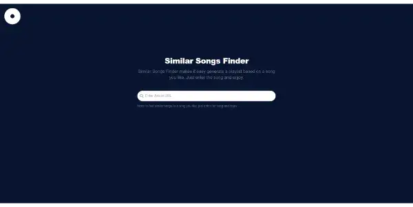 Similar Songs Finder
