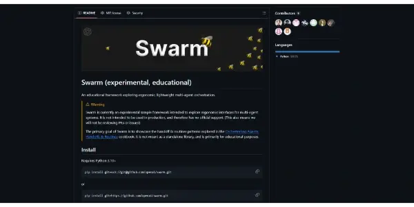 Swarm by OpenAI